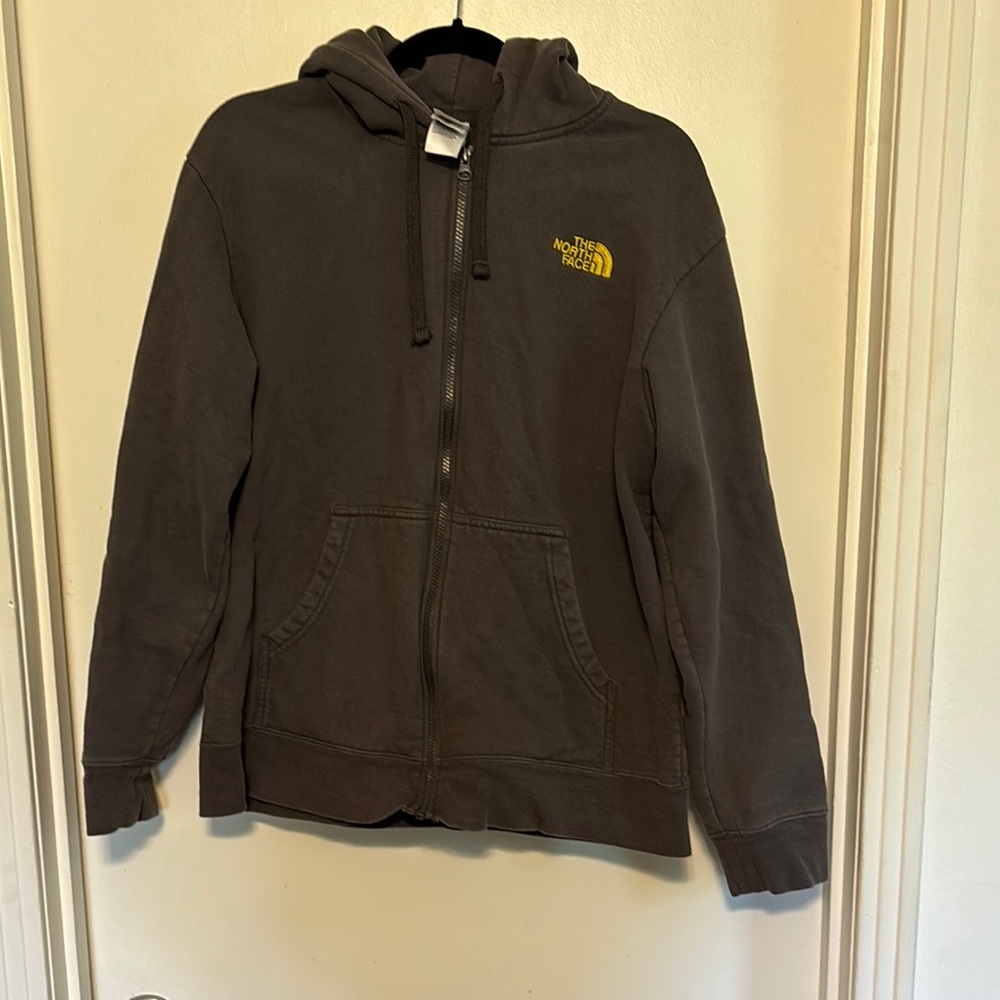 The North Face Gray Hoodie Jacket